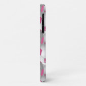 voetbal Patroon roze Case-Mate iPhone Case (Achterkant/links)