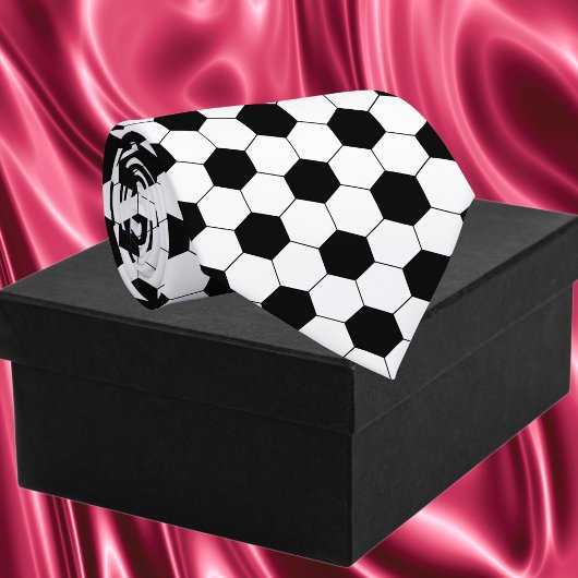 Voetbal Patroon Sport Stropdas