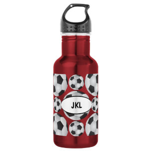 voetbal Patroon Waterfles