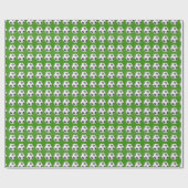 VOETBAL PATTERN CADEAUPAPIER (Vlak)