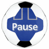 Voetbal Pauze Blue (Voorkant)