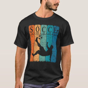 Voetbal Periodic Table Elements Soccer Player Nerd T-shirt