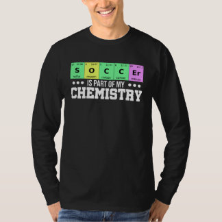 Voetbal Periodiek Systeem Voetbal is Mijn Chemie T-shirt