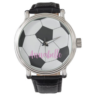 Voetbal Persoonlijke naam Horloge