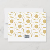 Voetbal Persoonlijke Naam Sport Cadeau Notitiekaartje (Achterkant)