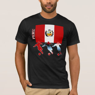 Voetbal Peru Dark T-Shirt