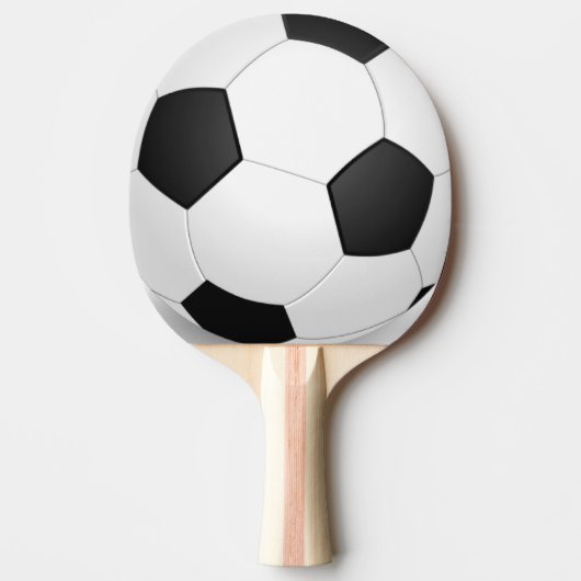 voetbal Ping Pong Paddle Tafeltennisbatje (Voorkant)