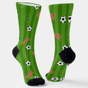 Voetbal Pitch Novelty Football Speler Sokken