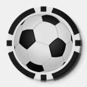 Voetbal Poker Chips Football Gift (Voorkant)