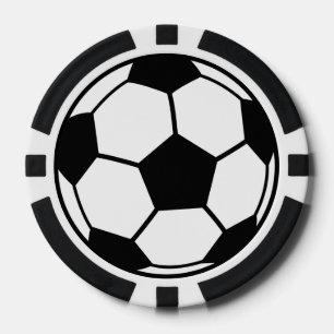 Voetbal Pokerchips