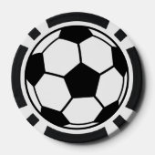 Voetbal Pokerchips (Achterkant)