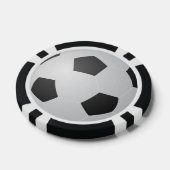 Voetbal Pokerchips (Enkel)