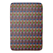 Voetbal Pop Art Pattern Badmat (Voorkant Verticaal)