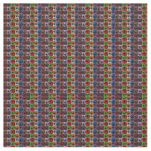 voetbal Pop Art Pattern Stof