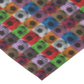 Voetbal Pop Art Pattern Tafelkleed (Gekanteld)
