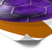 Voetbal Pop Art Poster Brazilië 2014 (Hoek)