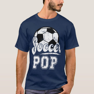 Voetbal Pop Opa Pop Van Een Voetbalspeler Pop jong T-shirt