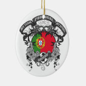 Voetbal Portugal Keramisch Ornament (Rechts)