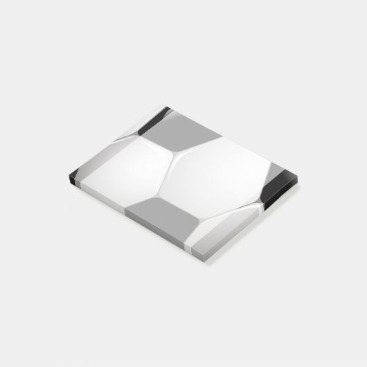 Voetbal Post-it® Notes (Schuin)