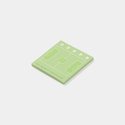 Voetbal Post-it® Notes (Schuin)