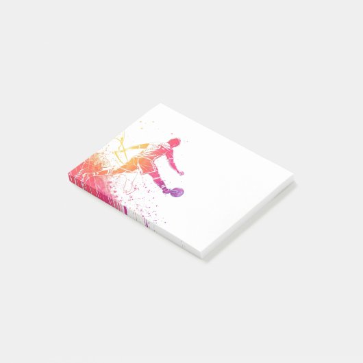 Voetbal Post-it® Notes (Schuin)