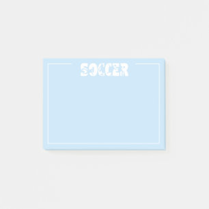 Voetbal post-it® notes
