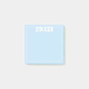 Voetbal post-it® notes