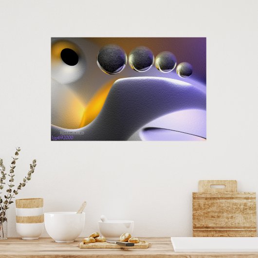 Voetbal Poster (Keuken)