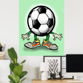 Voetbal Poster (Thuiskantoor)
