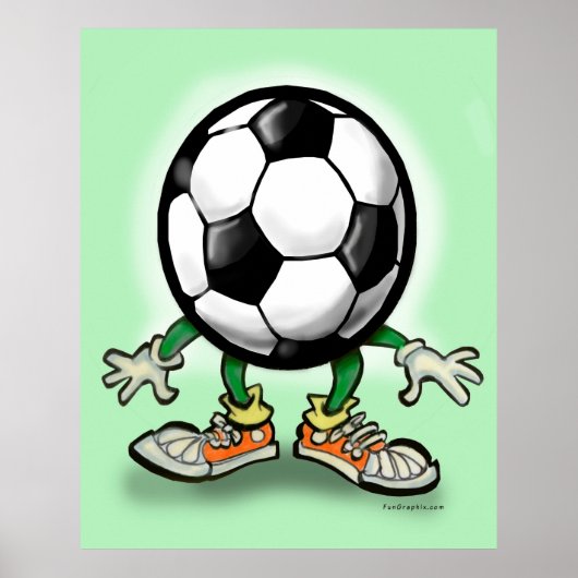 Voetbal Poster (Voorkant)