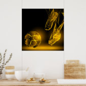 Voetbal Poster (Keuken)