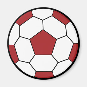 Voetbal Red Magnet Magneet