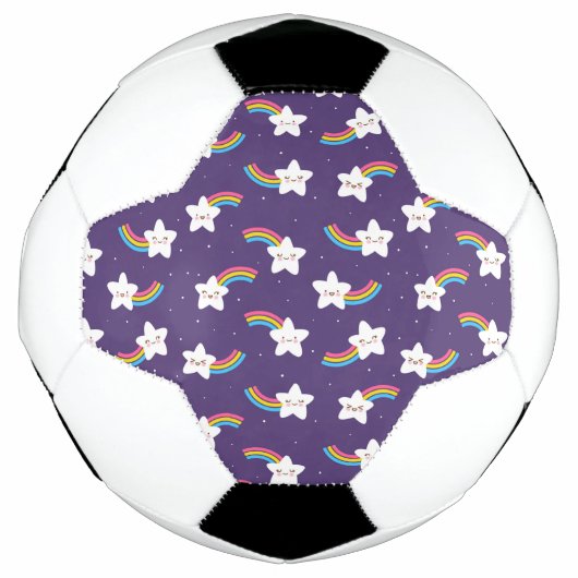 Voetbal regenboogstaren (Voorkant)