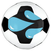 Voetbal Regendruppels (Gedraaid)