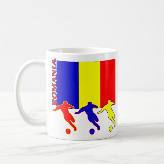 Voetbal Roemenië Mok (Links)