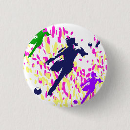 VOETBAL     RONDE BUTTON 3,2 CM