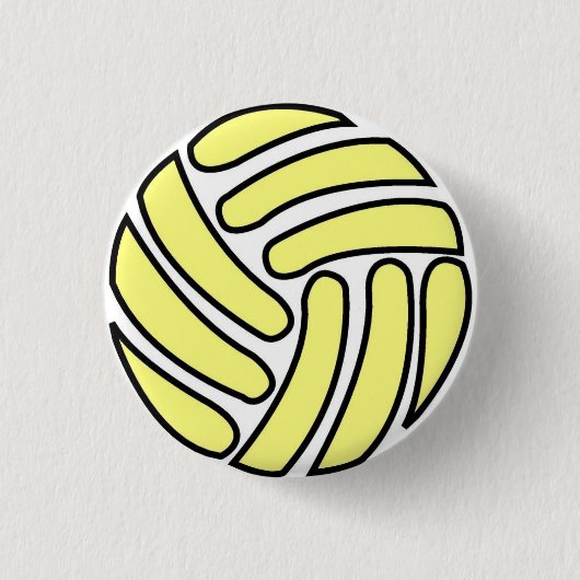 Voetbal - ronde button 3,2 cm (Voorkant)