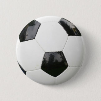 voetbal ronde button 5,7 cm