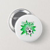 Voetbal Ronde Button 5,7 Cm (Voorkant /achterkant)