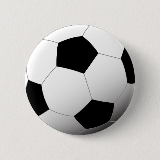 Voetbal Ronde Button 5,7 Cm (Voorkant)