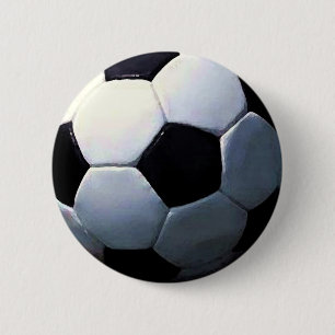 Voetbal Ronde Button 5,7 Cm