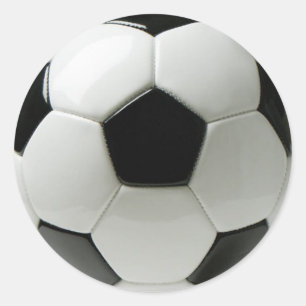 Voetbal Ronde Sticker