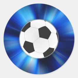 Voetbal Ronde Sticker