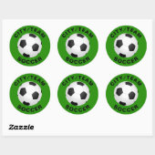  Voetbal Ronde Sticker (Vel)