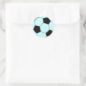 VOETBAL RONDE STICKER (Tas)