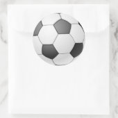 VOETBAL RONDE STICKER (Tas)