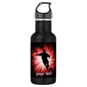 Voetbal; Rood Waterfles