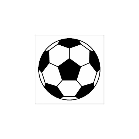 Voetbal Rubberstempel (Afrduk)