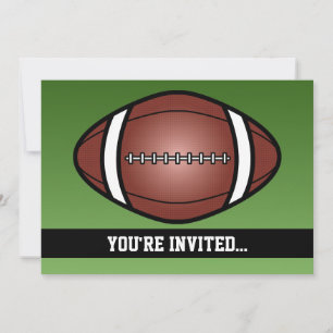 Voetbal Rugby Verjaardag Kaart