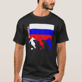 Voetbal Rusland Donker T-shirt